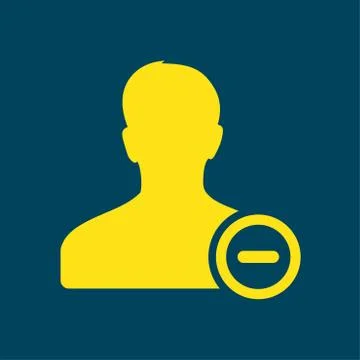 Icon of avatar. Stock Illustration