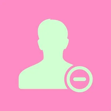 Icon of avatar. Illustrazione stock