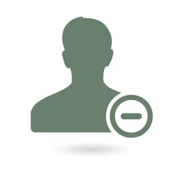 Icon of avatar. Stock Illustration