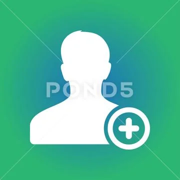 Icon of avatar. 스톡 일러스트