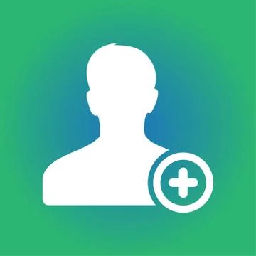 Icon of avatar. Illustrazione stock