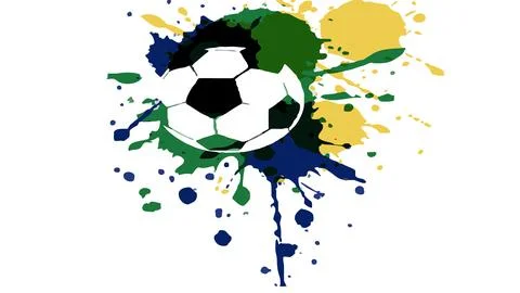 Icon ball goal vector Illustrazione stock