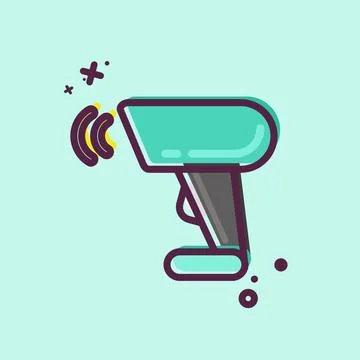 Icon Barcode Scanner. related to Black Friday symbol. shopping. simple illu.. Stock-Illustration