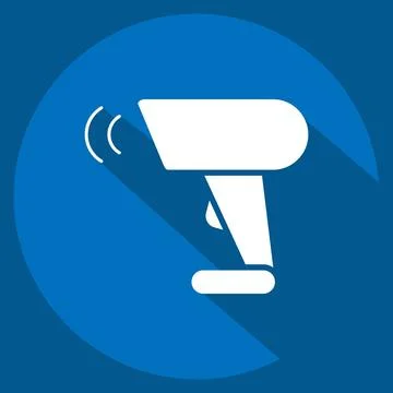 Icon Barcode Scanner. related to Black Friday symbol. shopping. simple illu.. 스톡 일러스트