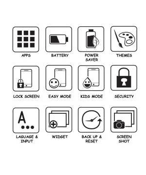 Icon Basic Button Stock Illustration