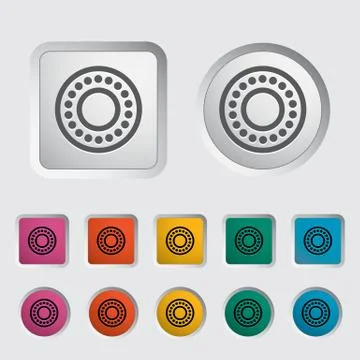 Icon bearing. Stock Illustration
