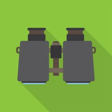 Icon of binoculars Stock Illustration
