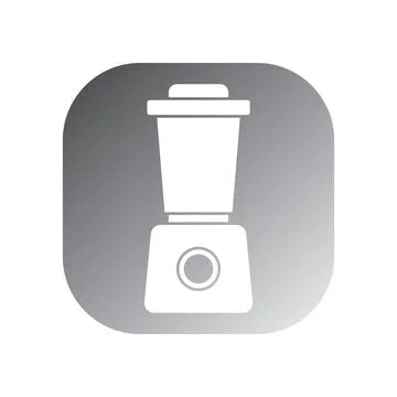 Icon blender machine vector template Illustrazione stock