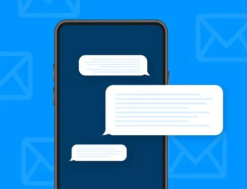 Icon with blue mobile ui and ux design on red background for web design. App  Illustrazione stock