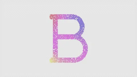 Icon bold format is made up of LED square shapes that shimmer and flicker. There Stock Footage 291306339