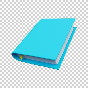 Icon book 3d render Stock Illustration