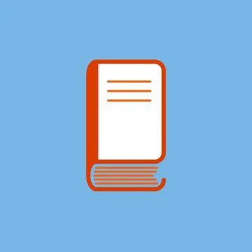 The icon of the book. E-book. Education icon. Vector. Stock Illustration