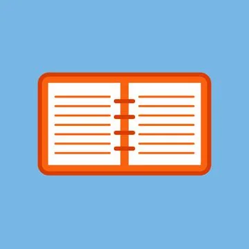 The icon of the book. E-book. Education icon. Vector. Stock Illustration