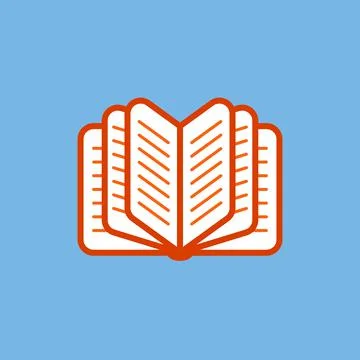The icon of the book. E-book. Education icon. Vector. Stock Illustration