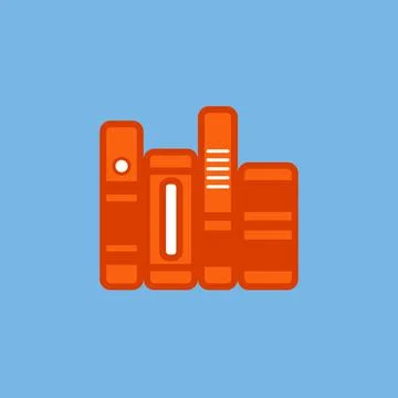 The icon of the book. E-book. Education icon. Vector. Stock Illustration