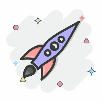 Icon Boosting Algorithms. related to Machine Learning symbol. Comic Style. .. Stock Illustration