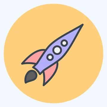 Icon Boosting Algorithms. related to Machine Learning symbol. color mate st.. Stock Illustration