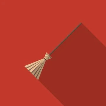 Icon of broom イラスト素材