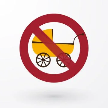Icon buggy disabled Stock-Illustration
