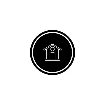 Icon building vector Stock Illustration