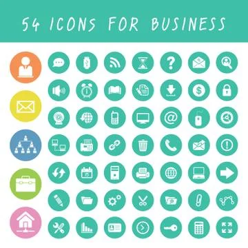 Icon for business Stock Illustration