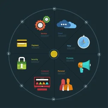 Icon Business Stock Illustration