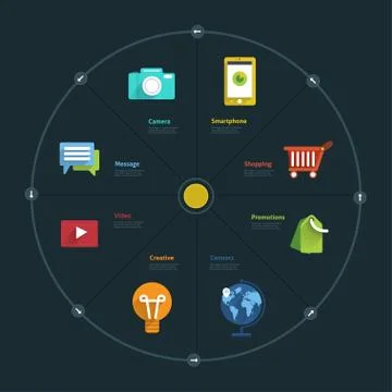 Icon Business Stock Illustration