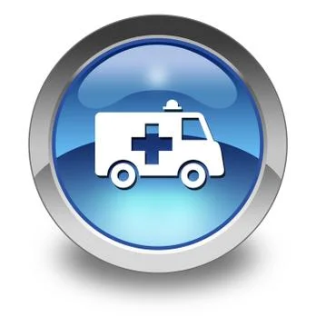 Icon, Button, Pictogram Ambulance Stock Illustration