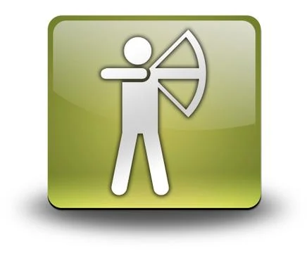 Icon, Button, Pictogram Archery Ilustración de archivo