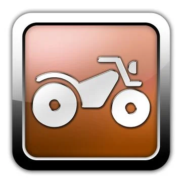 Icon, button, pictogram atv Stock Illustration