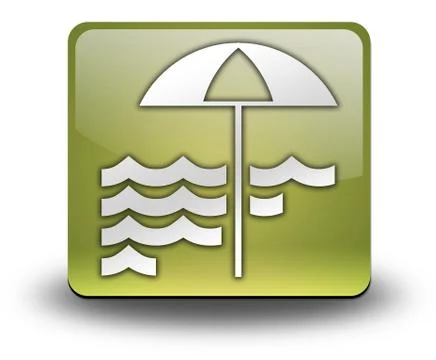 Icon, Button, Pictogram Beach 스톡 일러스트