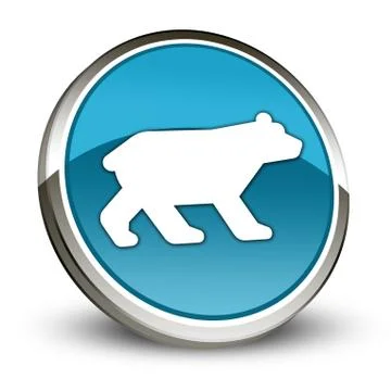 Icon, Button, Pictogram Bear Stock Illustration