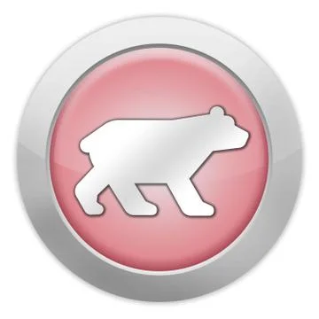 Icon, Button, Pictogram Bear Ilustración de archivo