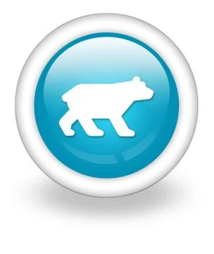 Icon, Button, Pictogram Bear Stock Illustration