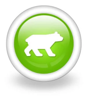Icon, Button, Pictogram Bear Stock Illustration