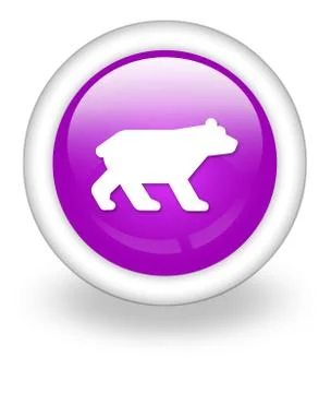 Icon, Button, Pictogram Bear Stock Illustration