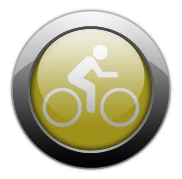 Icon, Button, Pictogram Bicycle Ilustración de archivo
