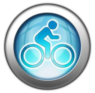 Icon, Button, Pictogram Bicycle Stock Illustration