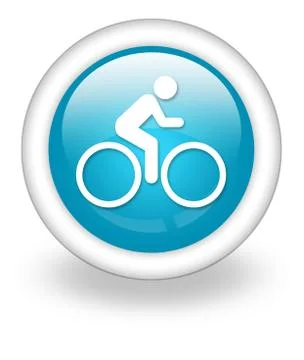 Icon, Button, Pictogram Bicycle Illustrazione stock