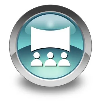 Icon, Button, Pictogram Cinema Stock-Illustration
