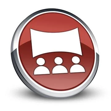 Icon, Button, Pictogram Cinema Ilustración de archivo
