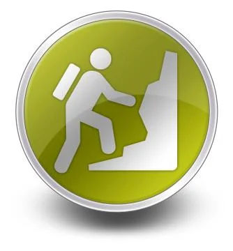 Icon, Button, Pictogram Climbing Stock-Illustration