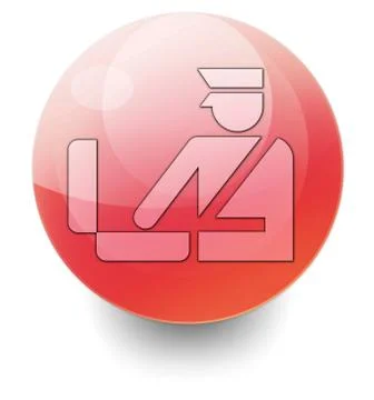 Icon, button, pictogram customs Stock Illustration