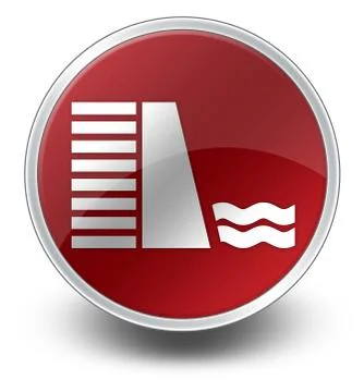 Icon, Button, Pictogram Dam Stock Illustration