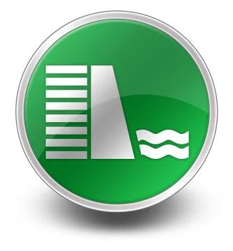 Icon, Button, Pictogram Dam Stock Illustration