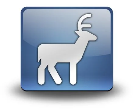 Icon, Button, Pictogram Deer Stock Illustration