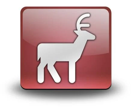 Icon, Button, Pictogram Deer Stock Illustration