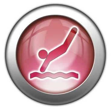 Icon, Button, Pictogram Diving Stock Illustration