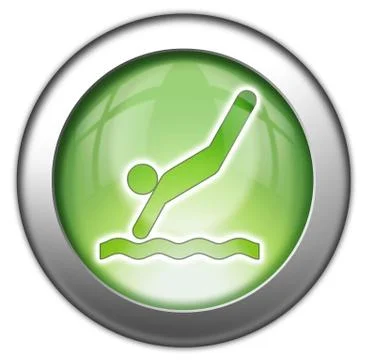 Icon, Button, Pictogram Diving Stock Illustration