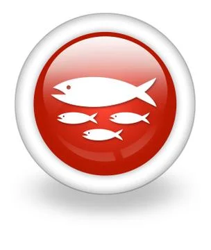 Icon, Button, Pictogram Fish Hatchery Ilustración de archivo